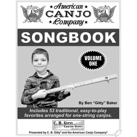 American Canjo Songbook - Volume 1 - Easy-to-play Tablature for 53 Well-known Songs