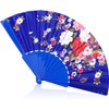 Fat-catz-copy-catz 1x Blue Flowers Fabric & Plastic 23cm Length Wedding