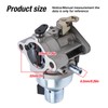 SYOWADA Sv470 Carburetor Replacement For John Deere L110 Lt155 Lt160