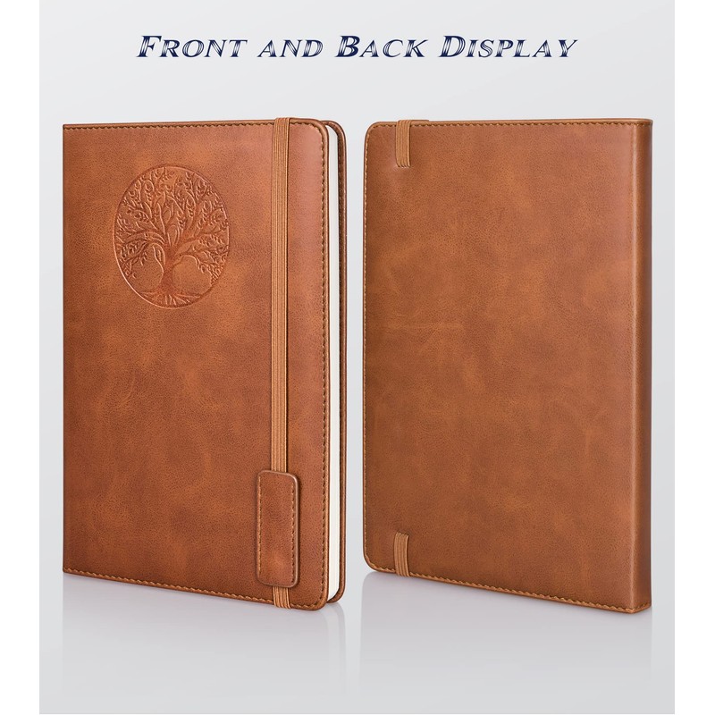 Biuwory Lined Journal Notebook for Women Men,256 Pages A5 Hardcover