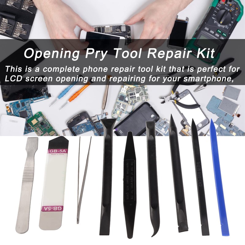 Electronics Opening Pry Tool Repair Kit, 9 in 1 Electronics