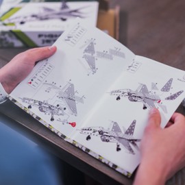 MALUVRIAN Erector Set Fighter Jet for Boys - Girls | Metal Model Airplane Kit for Adults Teens and Advanced Kids | Stem Toy | Educational and Engineering | 158 pcs