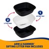 Arm & Hammer Large Sifting Litter Box Scoop Free Cat