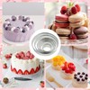 6 Pieces Round Cookie Cutter Set (2, 3, 3.5, 4,