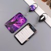 Golden Butterfly Badge Holder Retractable Clip for ID Card &