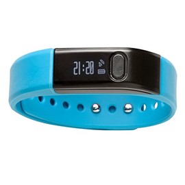 Denver BFA-10BL Fitness Armband with Bluetooth 4.0 (Android/iOS) Blue