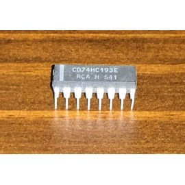 RCA  CD74HC193E  DIP16, New (old) stock, Ships from US.