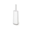 Toilet Brush with Slim Holder Flexible Anti-Drip