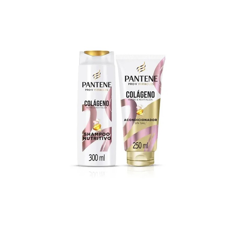 Pack Pantene Shampoo Nutritivo 300ml Acondicionador 250ml
