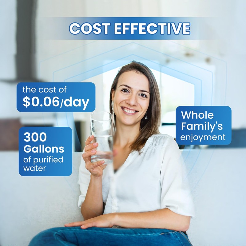 GOLDEN ICEPURE JFC014 Replacement for Brita® Stream Pitcher Water Filter,