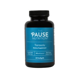 The 'Pause Life Turmeric, Supplement for Women & Men, Bone, Joint & Immune Support, Natural Herbal Formula with Black Pepper Extract & Turmeric Root, Easy to Swallow, 30 Servings, 60 Softgels