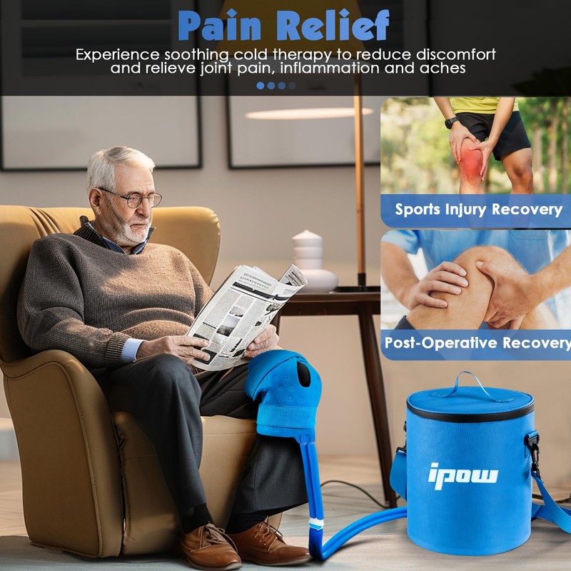 Cold Therapy Machine Ice Machine for Knee After Surgery, Ice