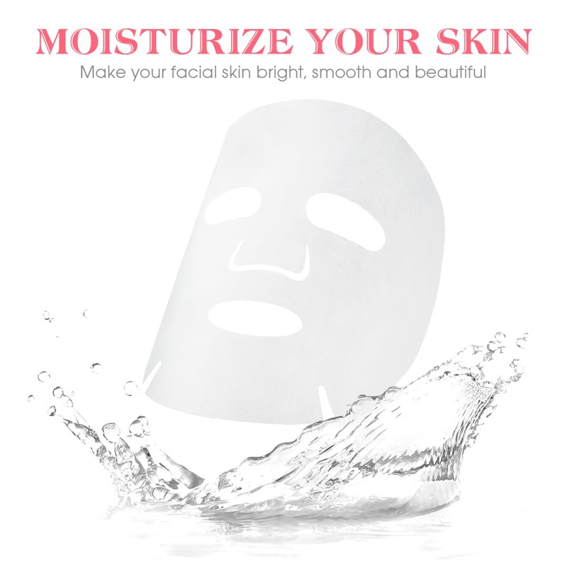 FRCOLOR 100PCS Face Mask Sheet for DIY Skin Care, Disposable