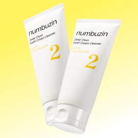 Numbers In No. 2 Deep Clean Fresh Cream Cleansing Foam 120ml / 넘버즈인 2번 딥클린 생크림 클렌징폼 120ml