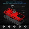 Korecase Kickstand Case for Moto G Play 2026/G 2026, 6.7-inch,Red