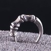 Dragon Claw Earrings For Men Stainless Steel Cool Punk Edgy