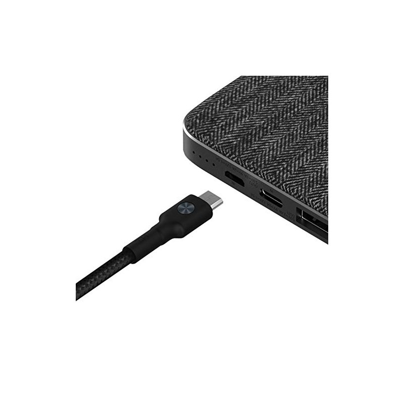 ZMI [3.3ft Black] Micro-USB to USB Cable, Durable Braided, Good