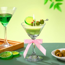 Conelist Dirty Martini Cocktail Candle Gifts for Women Men Funny Scented Candle with Bow, Unique Cocktail Candles Gift for a Tini Bit Older Martini Party Bachelorette Birthday Bridal Shower