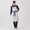 Afternoon Tea Living Apron, JJ03 Flower Apron, navy