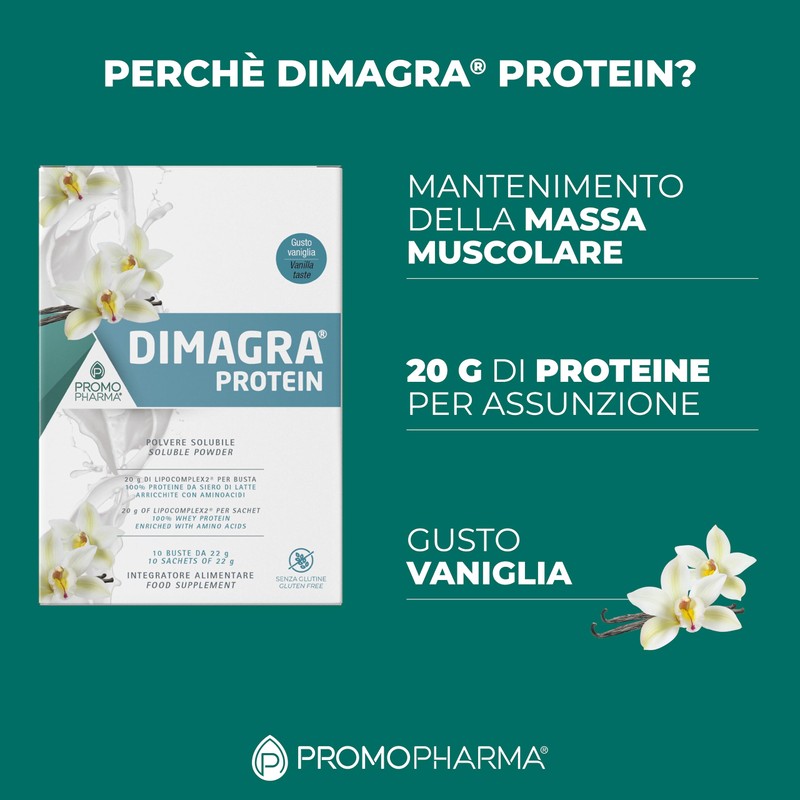 Dimagra Protein - Integratore Proteico per Dieta Chetogenica - Proteine
