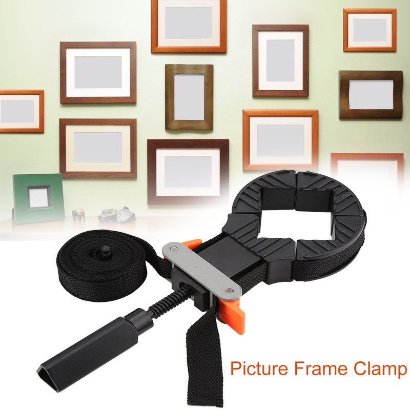 Fast Adjustable Band Strap 4 Jaws Corner Clamp for Picture