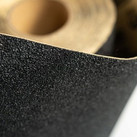 Switch GRIPTAPE SKATE Boards Skateboard Grip Tape Skate Grip Tape Sandpaper Roller Stairs Skateboard Accessories Waterproof Non-Slip Transparent Black (Black, DownHill 28 x 50 cm)
