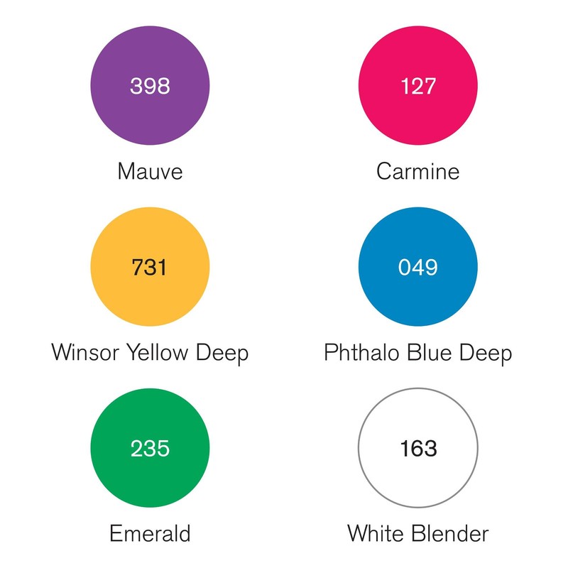 Winsor & Newton Pigment Marker - Rich Tones (Pack of