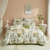 Luowei Floral Bed Linen 135 x 200 cm Cotton 2-Piece
