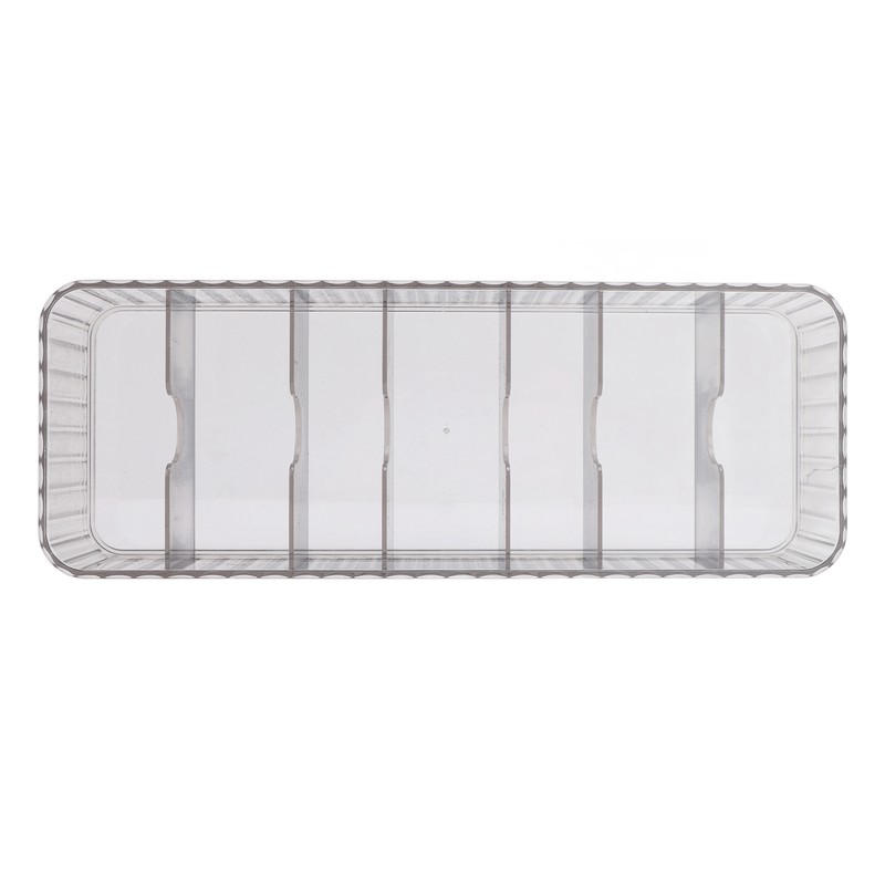 2pcs Cable Management Box with 20 Wire Ties Stackable Clear