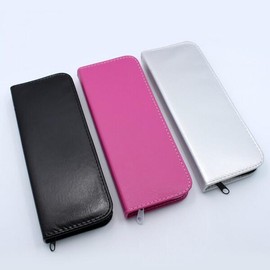 Barber 이발사 헤어 가위 커버 케이스 PU 전문 미용 홀더 홀스터 파우치 [02 실버] Barber Hair Scissors Cover Case PU Professional Beauty Holder Holster Pouch [02 Silver]