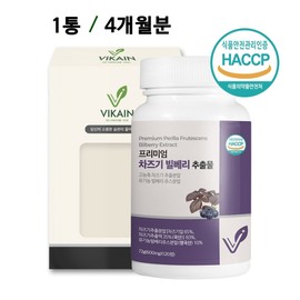 Vicaine Premium Chazugi Bilberry Extract 600mgx120 Tablets Luteolin Chazugi / 비카인 프리미엄 차즈기 빌베리 추출물 600mgx120정 루테올린차즈기