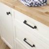 FURNIWARE Pack of 10 Furniture Knobs, Cupboard Knobs, Black Drawer