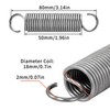 GUNGY Tension Springs with Hooks Stainless Steel Tension Spring 80