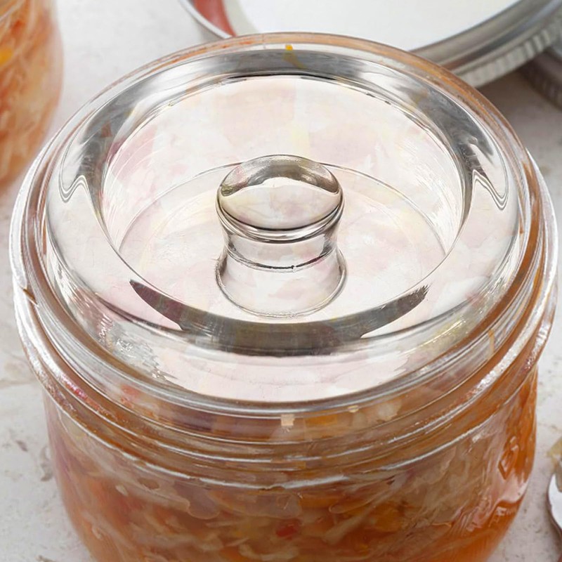 LWLWA Pickle Jar Fermenting Small Handle Fermentation Jar for Fermenting