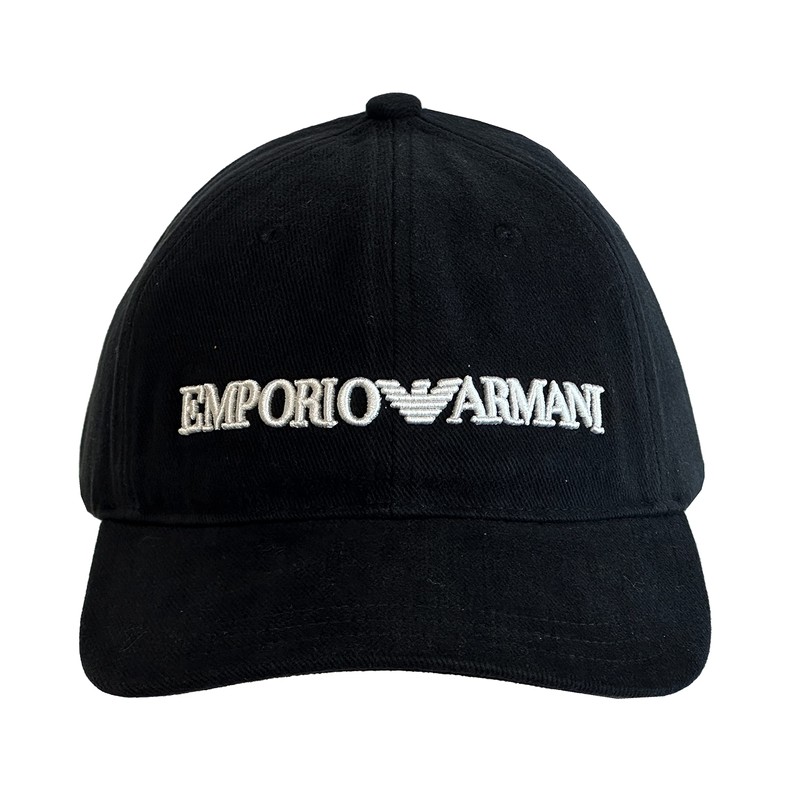 Emporio Armani 627869 2R556 Men's Cap, Hat, Black