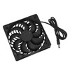 Solar Powered Fan 10W 6V Portable Monocrystalline Silicon PET Laminated