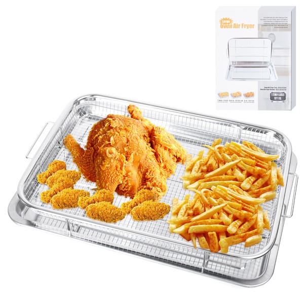 KAIXUAN WOOD 15.8 x 11.8 Inch Air Fryer Basket for