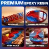 Deep Pour Epoxy Resin Kit 1.2 Gallon, 2-4 Inch 2:1