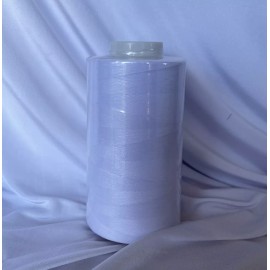 Unbranded One Spool Of High Quality Sewing Machine Thread Cone T27 S/2 6000 Yards White
