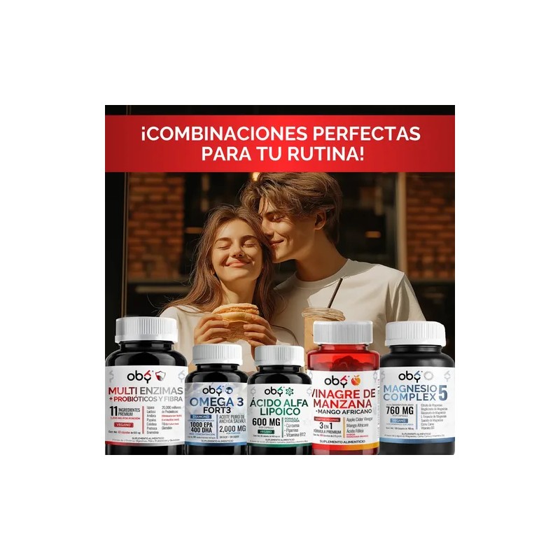 Multi Enzimas Digestivas, Probioticos, Glutatión, Digestión