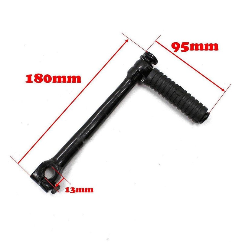 TDR Kick Start Starter Lever 180mm 13mm Axle for Yamaha