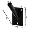 KeyMet GmbH Flag Pole Holder Flag Wall Holder Flag Pole