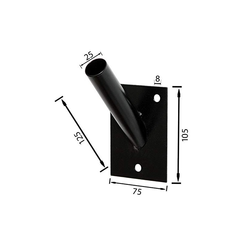 KeyMet GmbH Flag Pole Holder Flag Wall Holder Flag Pole