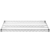 Commercial Chrome Wire Shelving 24 x 72 (2 Shelves) -