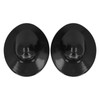 2PCS License Plate Light Lenses Plastic Cover F37Z 13550 AA