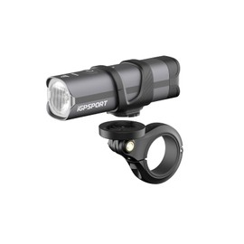 iGPSPORT VS500 Bicycle Light, Smart Road Bike Light, 500 Lumens, 4,000 mAh, Large Capacity, Automatic On/Off & Remote Control, 6 Dimming Modes, Anti-Vibration, Anti-Glare Function, TYPE C