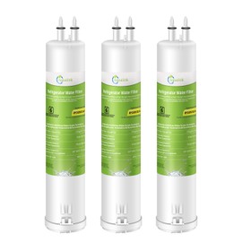 AQUALINK RFC6600A Refrigerator Water Filter Compatible with EDR3RXD1, 4396841, 4396710, Filter 3, 46-9083,46-9030, 9030, 9083 Refrigerator Water Filter 3 Pack