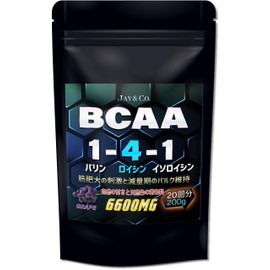 JAY&CO Additive-Free Artificial Sweetener, Leucine 4x BCAA, Stimulates Muscle Hypertrophy (17.6 oz (500 g), Grape)