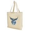 Bon Jovi Heart and Dagger Grocery Travel Reusable Tote Bag