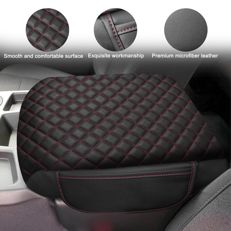 SENSHINE 1.2in Thickness Center Console Cover for Chevy Silverado GMC